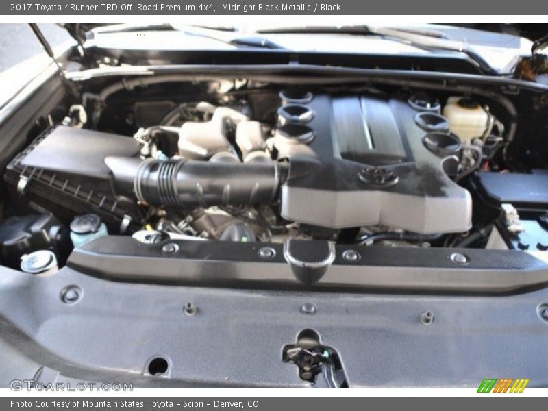 Midnight Black Metallic / Black 2017 Toyota 4Runner TRD Off-Road Premium 4x4