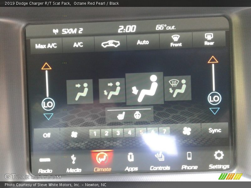 Octane Red Pearl / Black 2019 Dodge Charger R/T Scat Pack