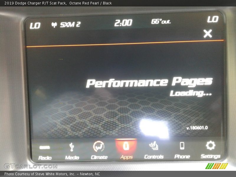 Octane Red Pearl / Black 2019 Dodge Charger R/T Scat Pack