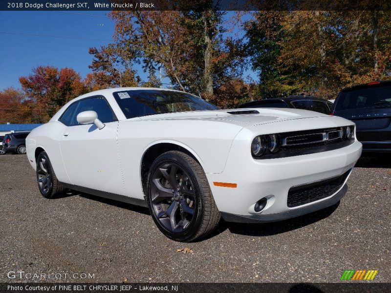 White Knuckle / Black 2018 Dodge Challenger SXT