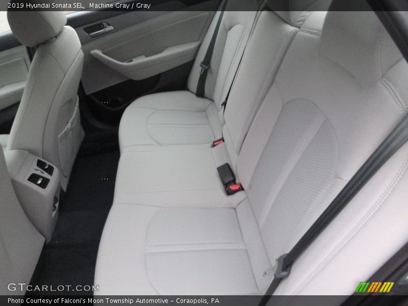 Machine Gray / Gray 2019 Hyundai Sonata SEL