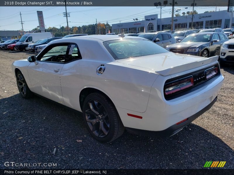 White Knuckle / Black 2018 Dodge Challenger SXT