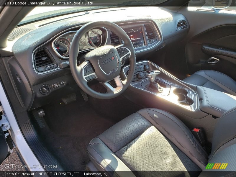 White Knuckle / Black 2018 Dodge Challenger SXT