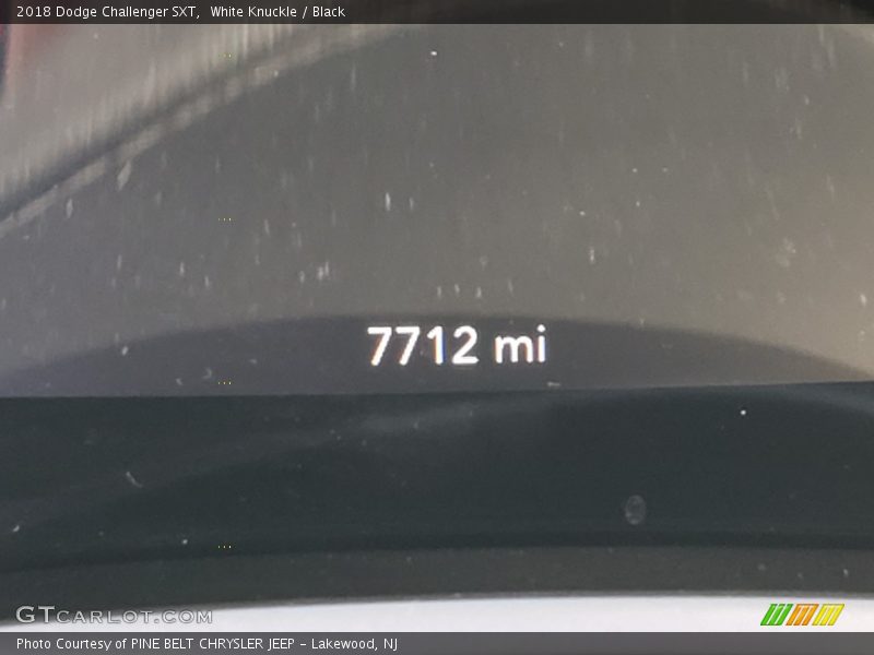 White Knuckle / Black 2018 Dodge Challenger SXT