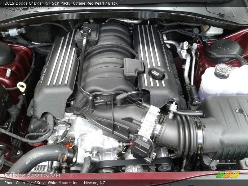 Octane Red Pearl / Black 2019 Dodge Charger R/T Scat Pack