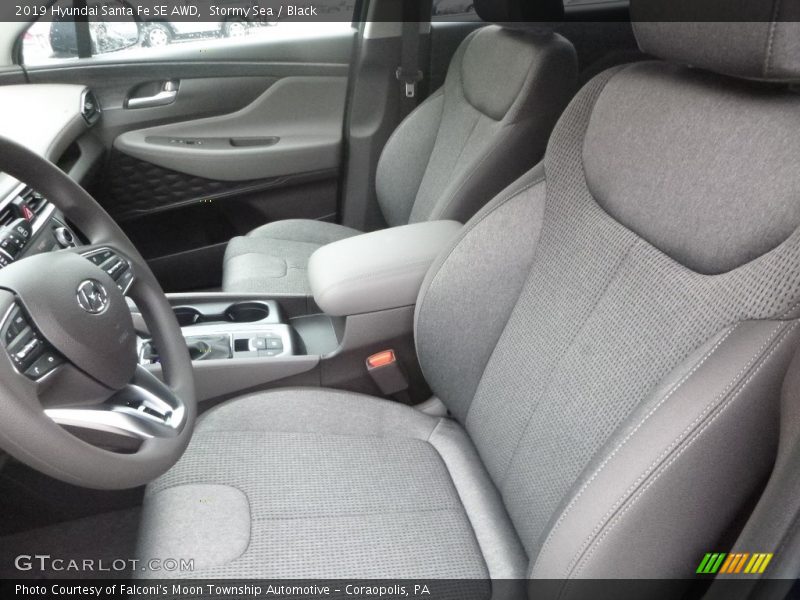 Front Seat of 2019 Santa Fe SE AWD