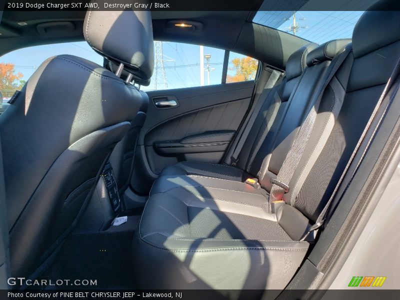 Destroyer Gray / Black 2019 Dodge Charger SXT AWD