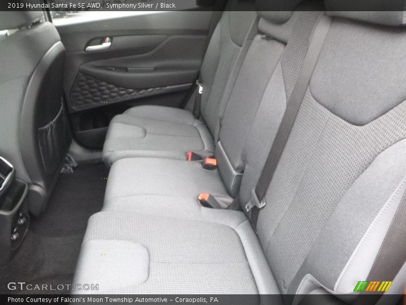 Rear Seat of 2019 Santa Fe SE AWD