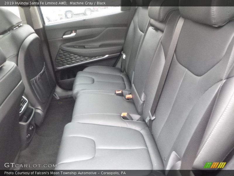Rear Seat of 2019 Santa Fe Limited AWD