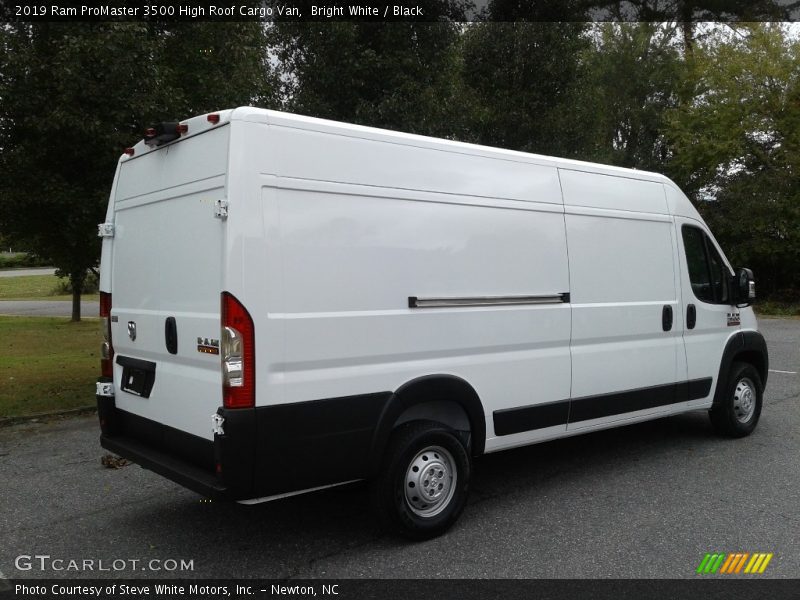 Bright White / Black 2019 Ram ProMaster 3500 High Roof Cargo Van