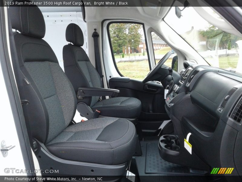Front Seat of 2019 ProMaster 3500 High Roof Cargo Van