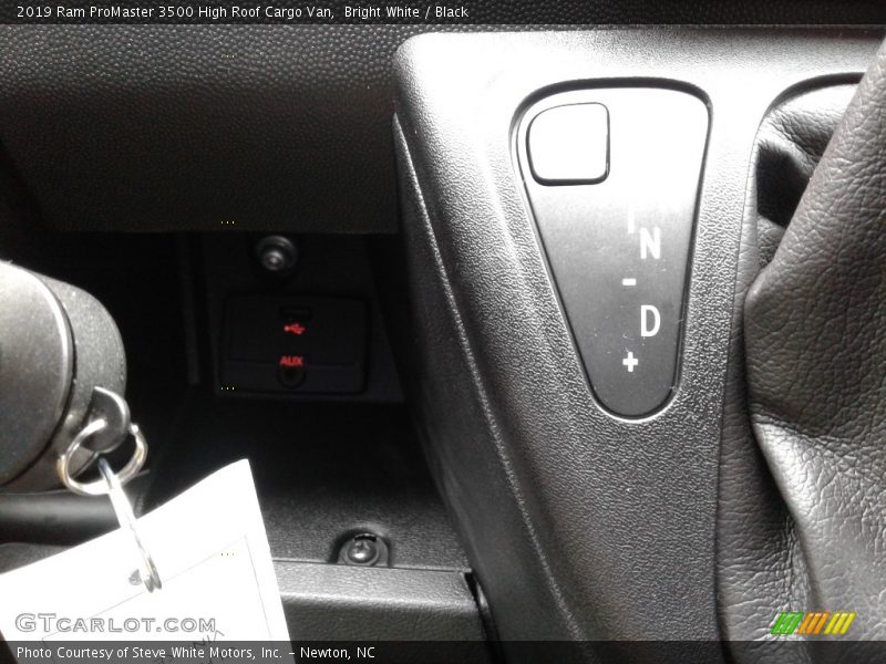  2019 ProMaster 3500 High Roof Cargo Van 6 Speed Automatic Shifter