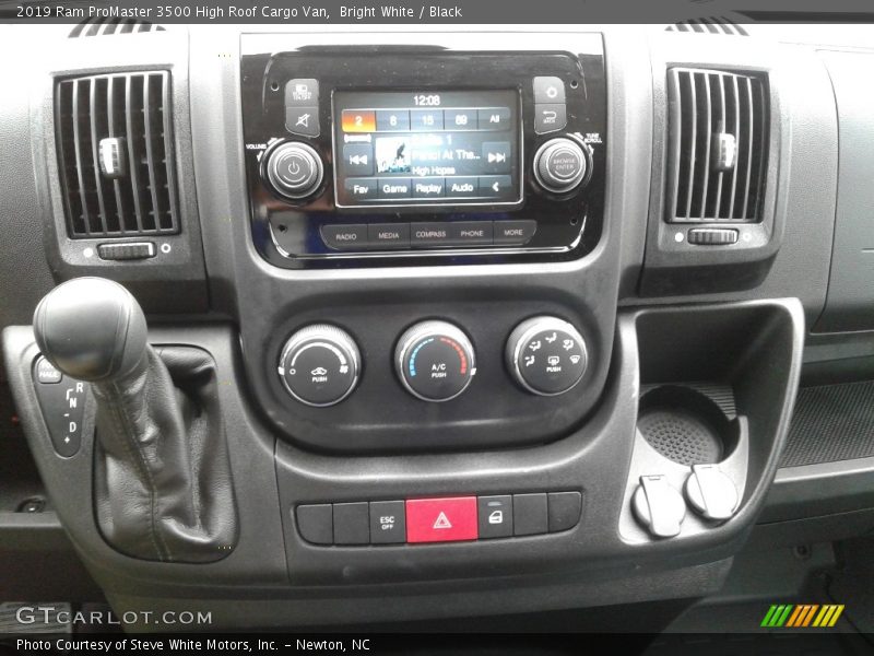 Controls of 2019 ProMaster 3500 High Roof Cargo Van