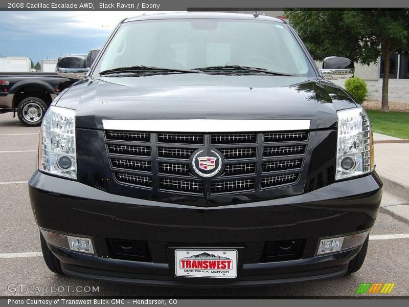 Black Raven / Ebony 2008 Cadillac Escalade AWD