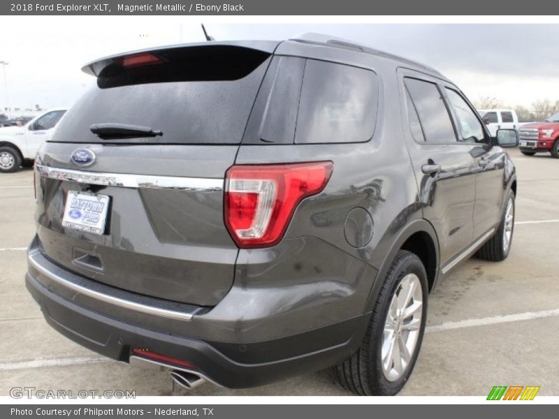Magnetic Metallic / Ebony Black 2018 Ford Explorer XLT