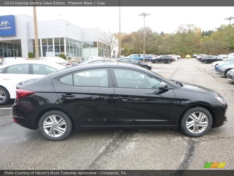 Phantom Black / Gray 2019 Hyundai Elantra Value Edition
