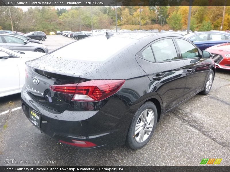 Phantom Black / Gray 2019 Hyundai Elantra Value Edition
