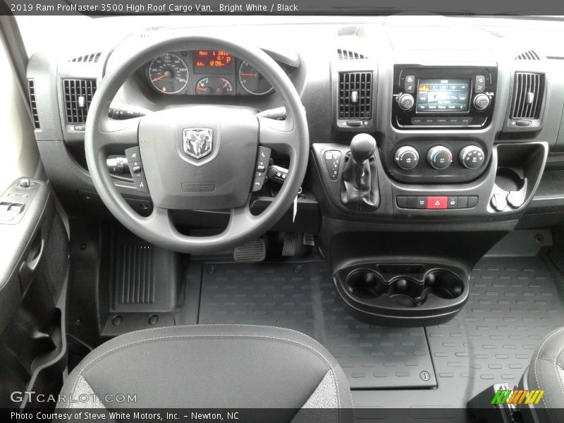 Dashboard of 2019 ProMaster 3500 High Roof Cargo Van
