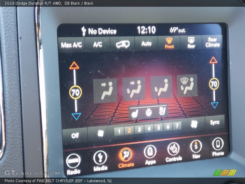 DB Black / Black 2019 Dodge Durango R/T AWD