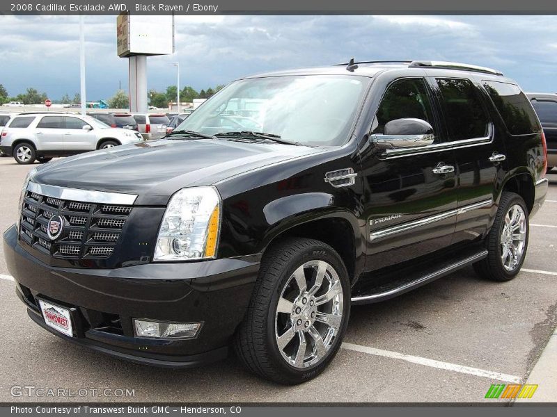 Black Raven / Ebony 2008 Cadillac Escalade AWD