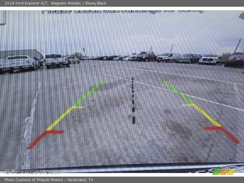 Magnetic Metallic / Ebony Black 2018 Ford Explorer XLT