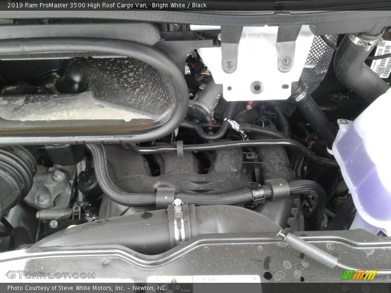 Bright White / Black 2019 Ram ProMaster 3500 High Roof Cargo Van