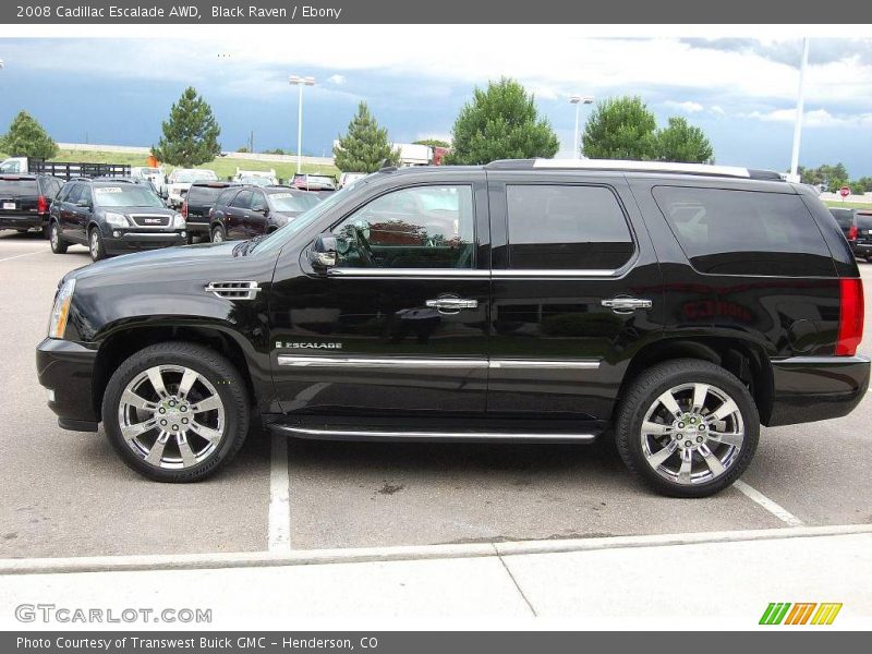 Black Raven / Ebony 2008 Cadillac Escalade AWD