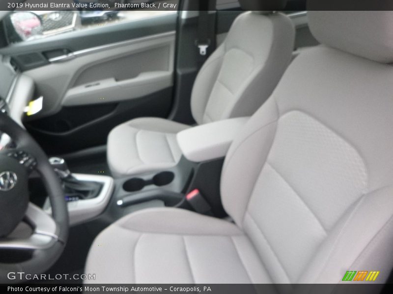 Phantom Black / Gray 2019 Hyundai Elantra Value Edition