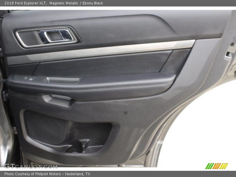 Magnetic Metallic / Ebony Black 2018 Ford Explorer XLT