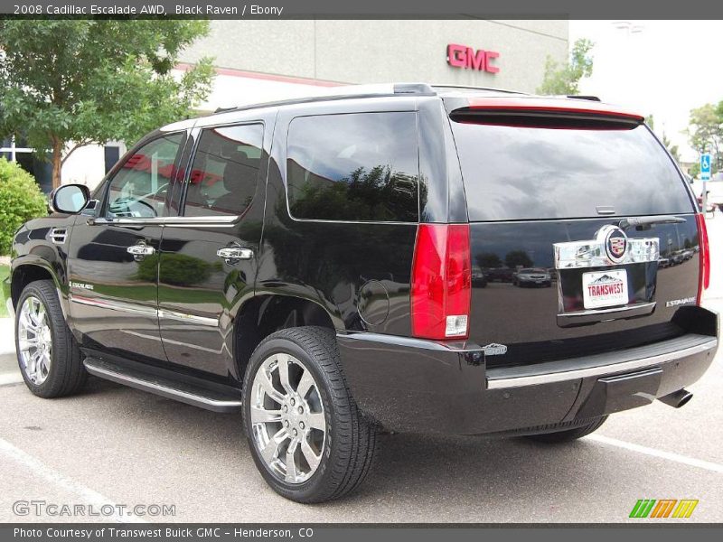 Black Raven / Ebony 2008 Cadillac Escalade AWD