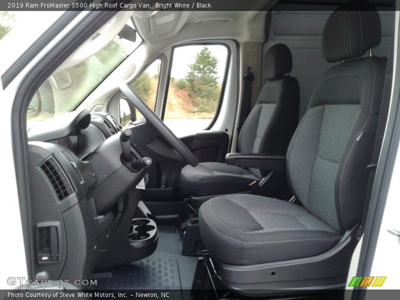 Front Seat of 2019 ProMaster 3500 High Roof Cargo Van