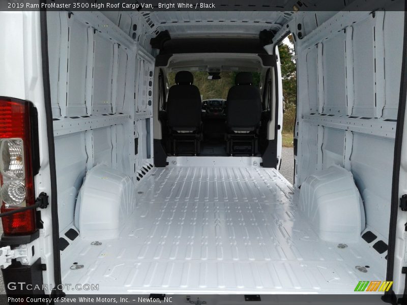  2019 ProMaster 3500 High Roof Cargo Van Trunk