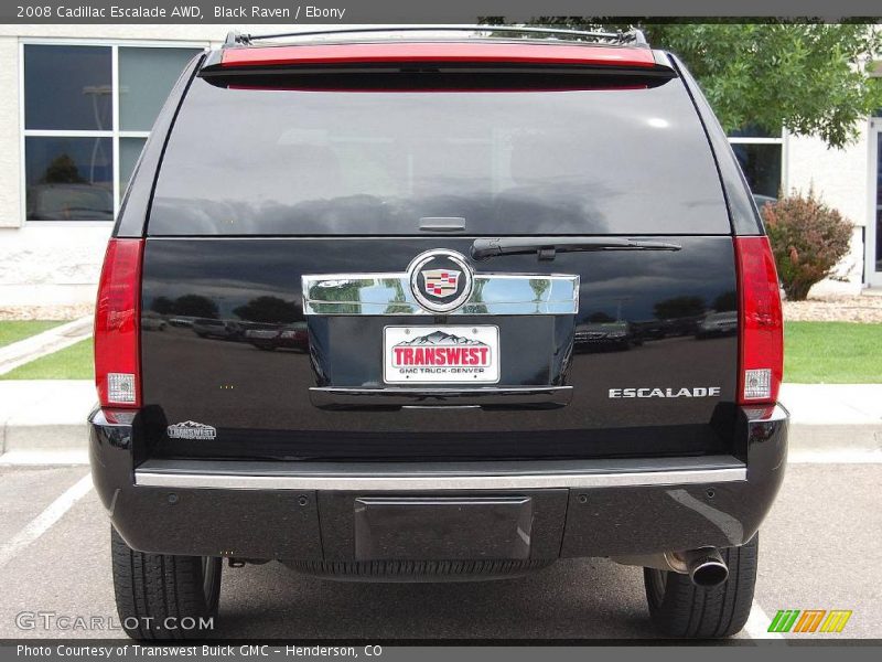 Black Raven / Ebony 2008 Cadillac Escalade AWD