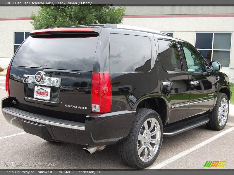 Black Raven / Ebony 2008 Cadillac Escalade AWD
