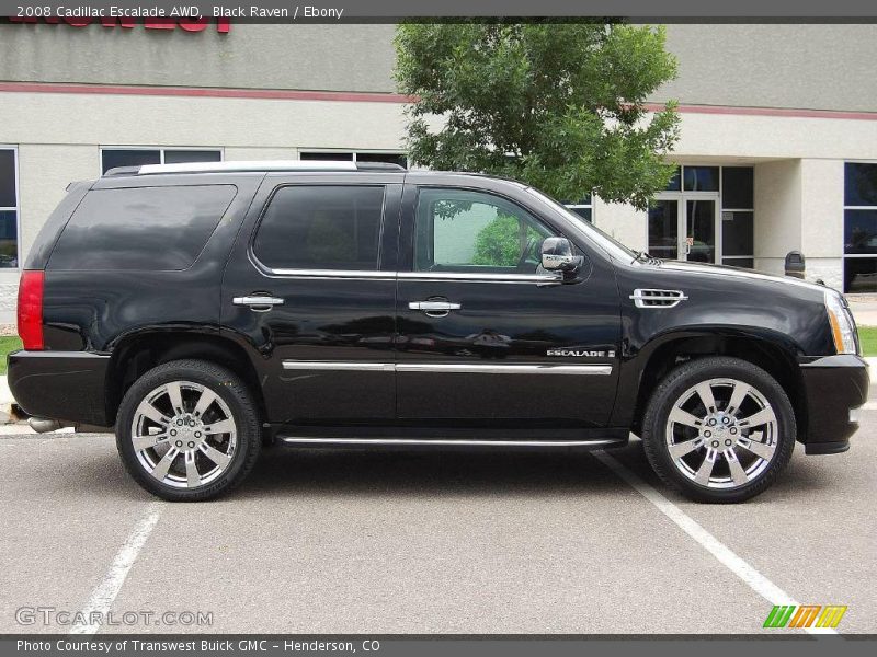 Black Raven / Ebony 2008 Cadillac Escalade AWD
