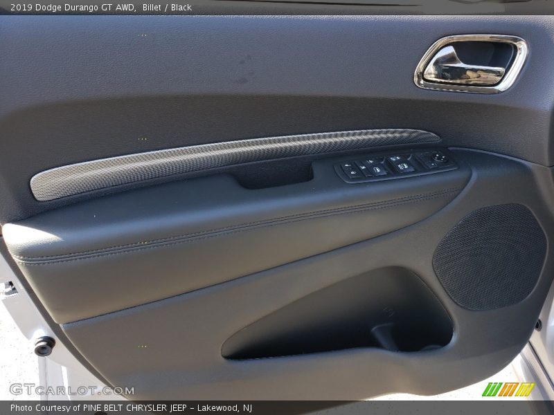 Billet / Black 2019 Dodge Durango GT AWD
