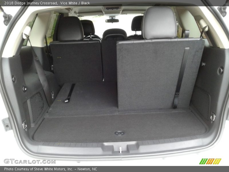 Vice White / Black 2018 Dodge Journey Crossroad