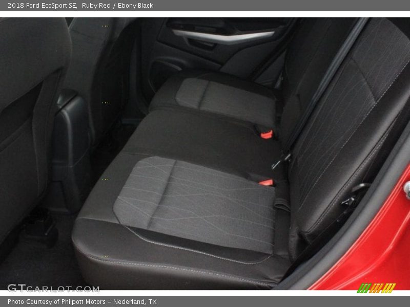 Ruby Red / Ebony Black 2018 Ford EcoSport SE