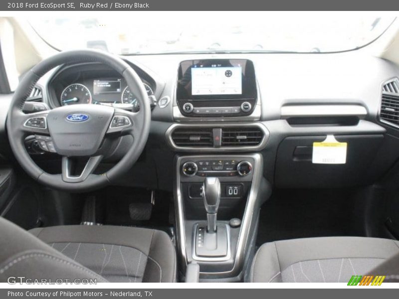 Ruby Red / Ebony Black 2018 Ford EcoSport SE