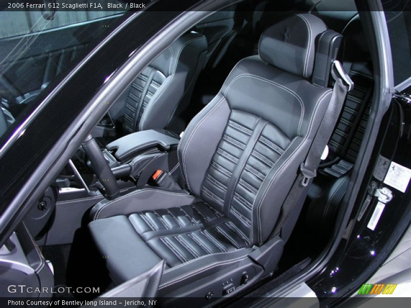  2006 612 Scaglietti F1A Black Interior