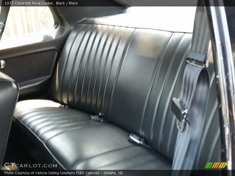 Black / Black 1973 Chevrolet Nova Coupe