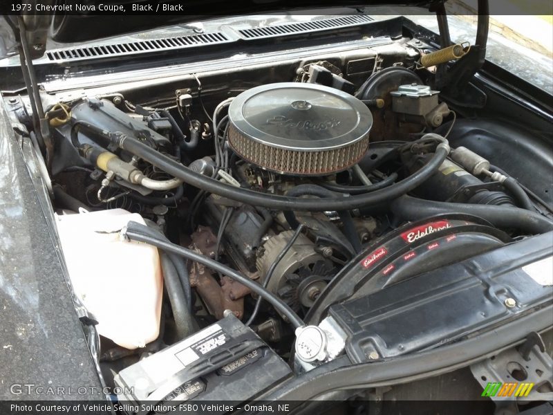 Black / Black 1973 Chevrolet Nova Coupe