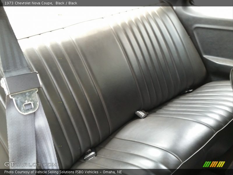 Black / Black 1973 Chevrolet Nova Coupe