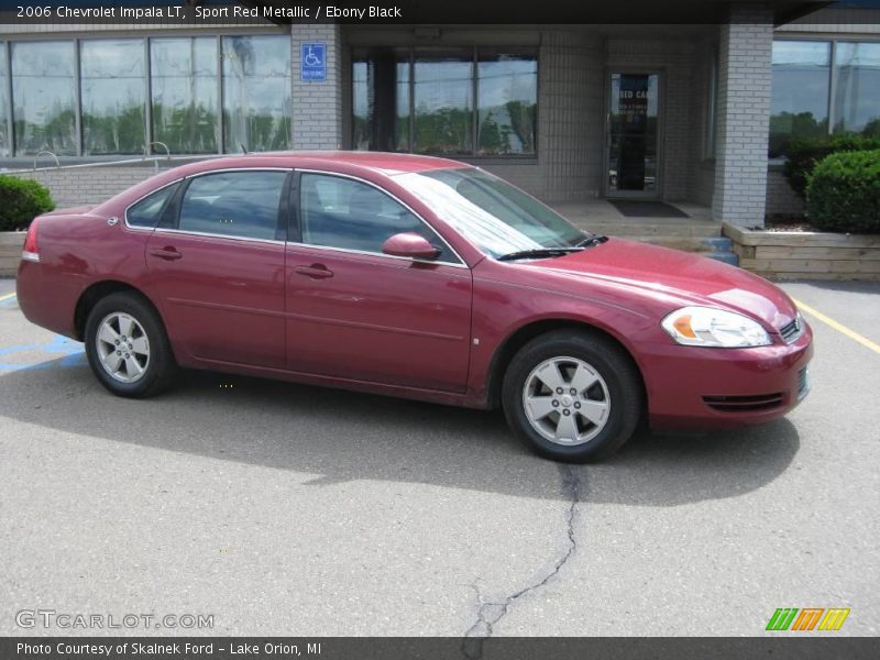Sport Red Metallic / Ebony Black 2006 Chevrolet Impala LT