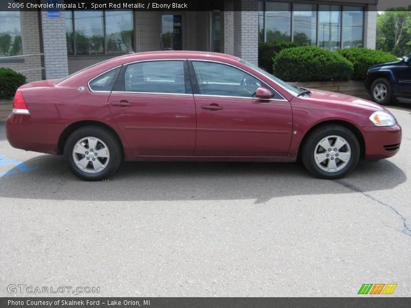 Sport Red Metallic / Ebony Black 2006 Chevrolet Impala LT