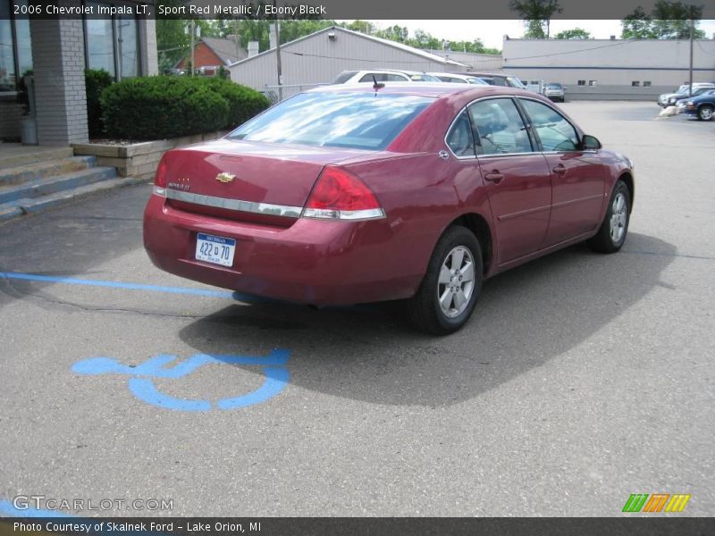 Sport Red Metallic / Ebony Black 2006 Chevrolet Impala LT