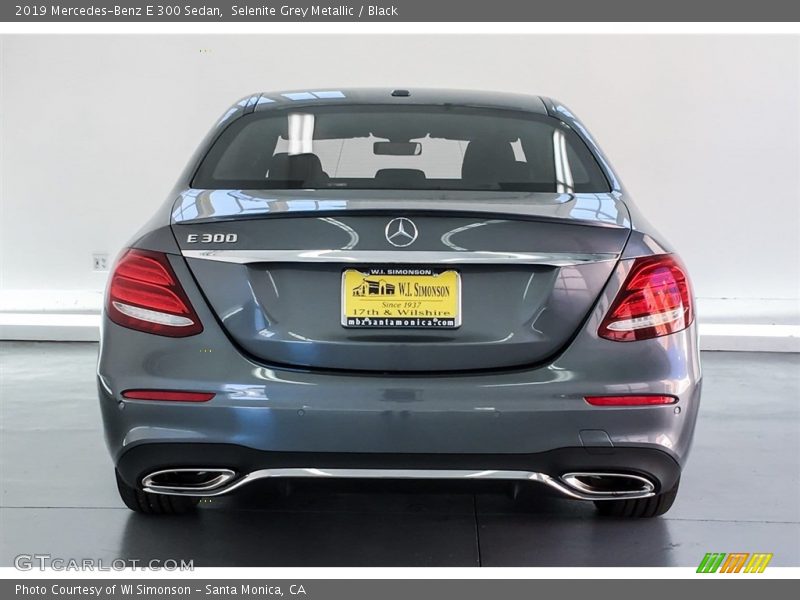 Selenite Grey Metallic / Black 2019 Mercedes-Benz E 300 Sedan