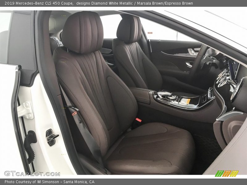 Front Seat of 2019 CLS 450 Coupe