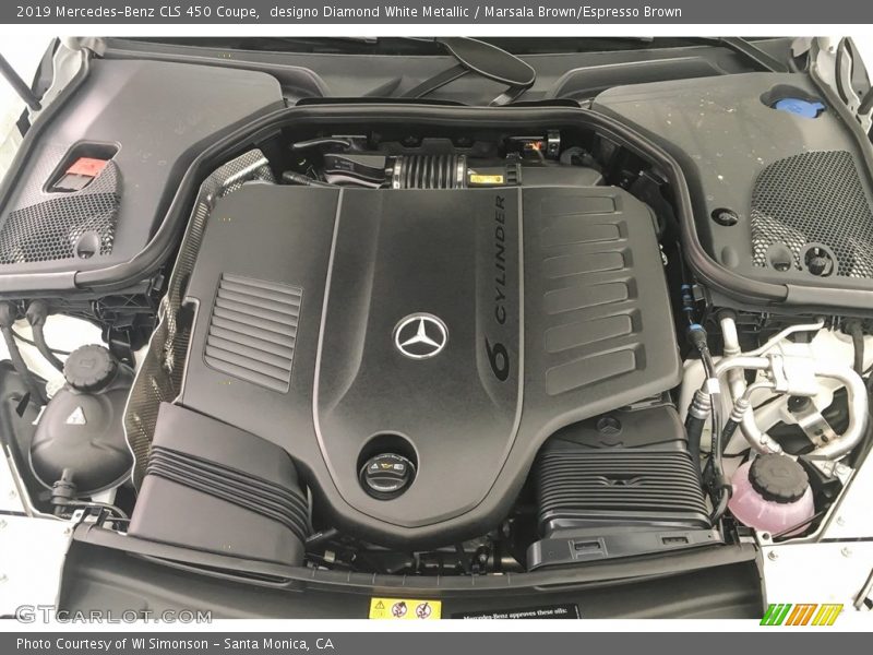  2019 CLS 450 Coupe Engine - 3.0 Liter biturbo DOHC 24-Valve VVT V6