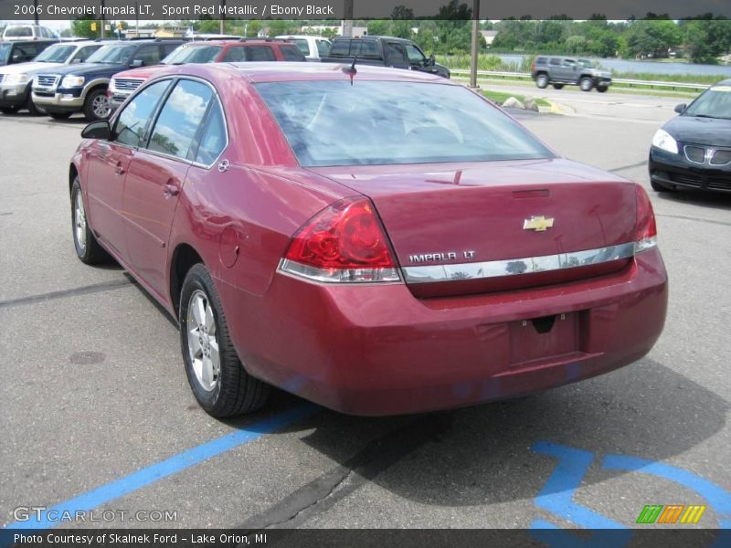 Sport Red Metallic / Ebony Black 2006 Chevrolet Impala LT